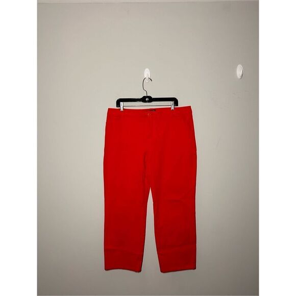 Peace of cloth red cropped pants size 16 C32-19 - Picture 1 of 3